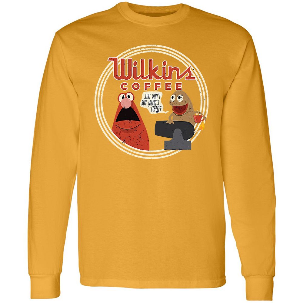 Long Sleeve T-Shirt - H178PCZX - Gold - 9