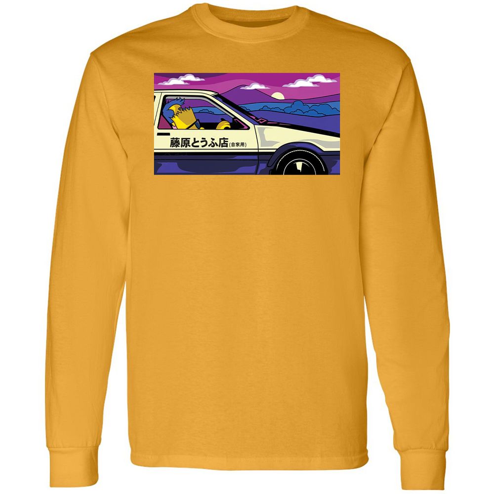 Long Sleeve T-Shirt - 9ETDAZSK - Gold - 9