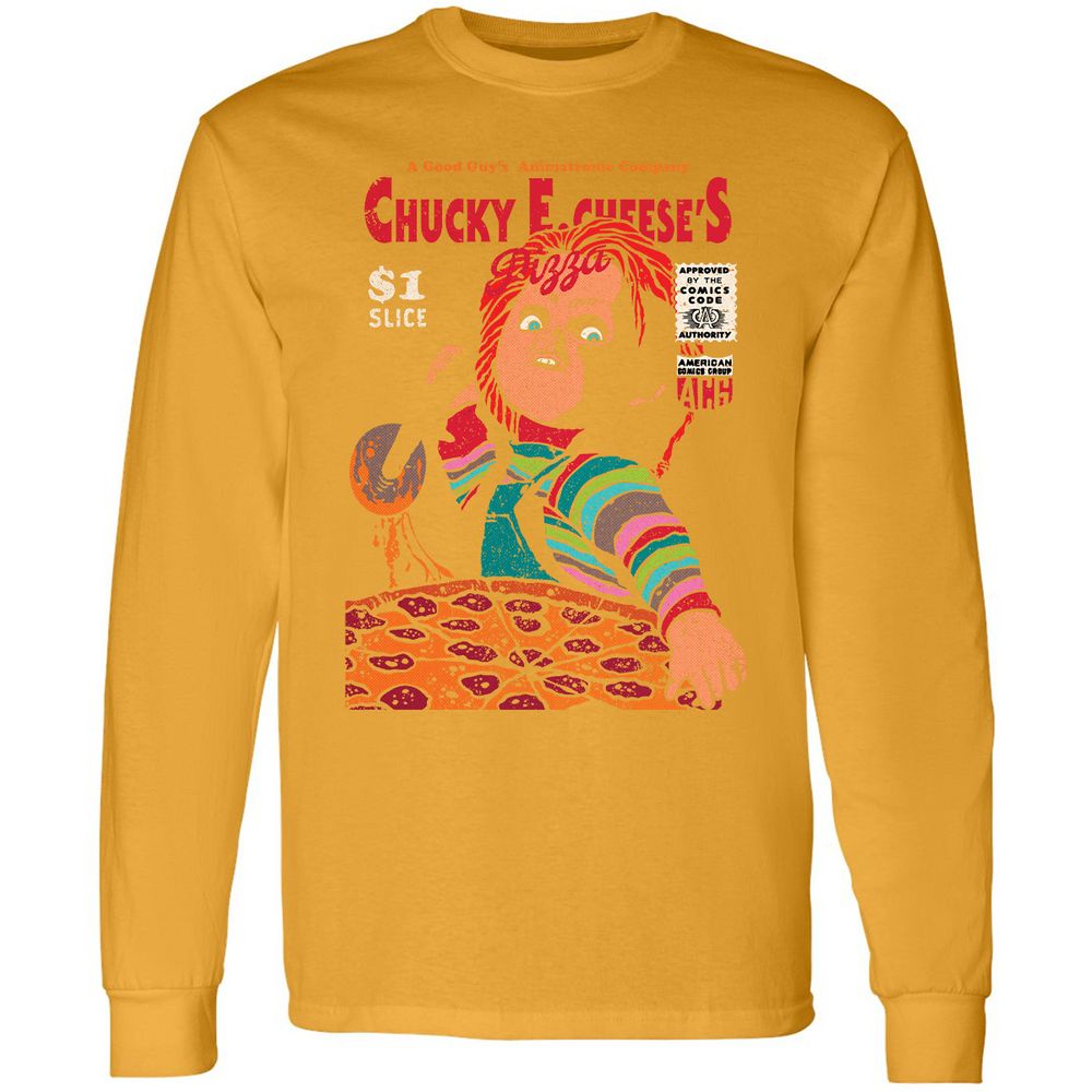 Long Sleeve T-Shirt - 1RGDYNYA - Gold - 9