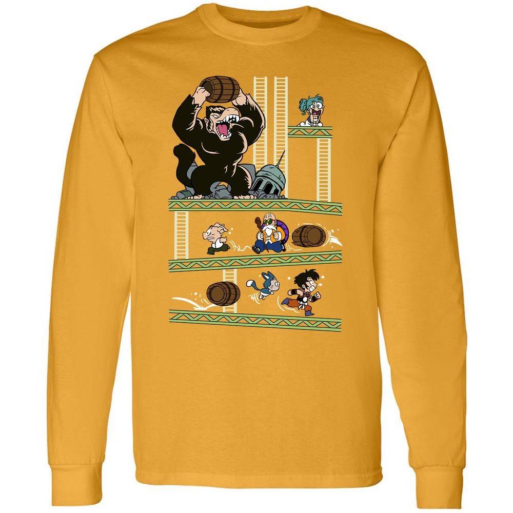 Long Sleeve T-Shirt - BNVSC3CV - Gold - 9
