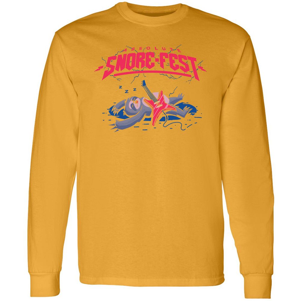 Long Sleeve T-Shirt - VH7VUGVX - Gold - 9