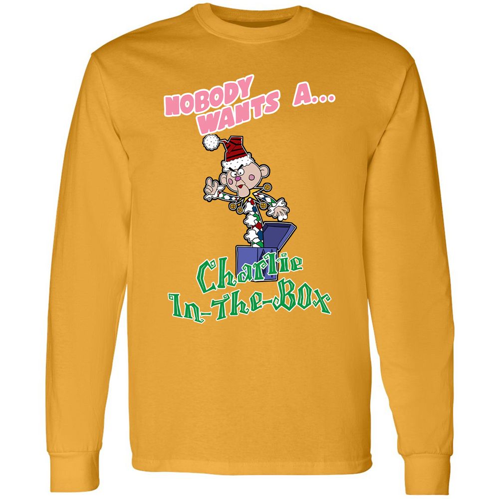 Long Sleeve T-Shirt - ZLJCRLLK - Gold - 9