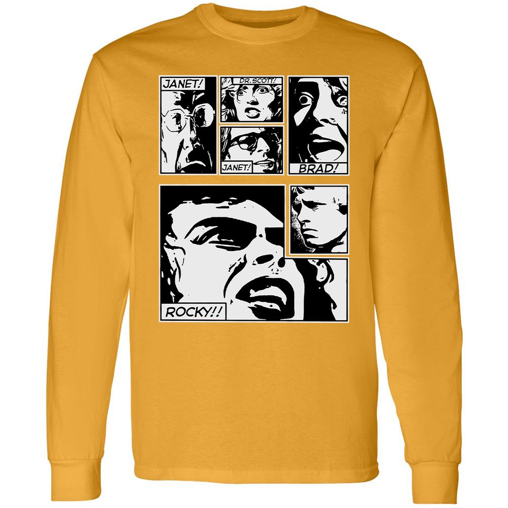 Long Sleeve T-Shirt - ZNYYXZQ1 - Gold - 9