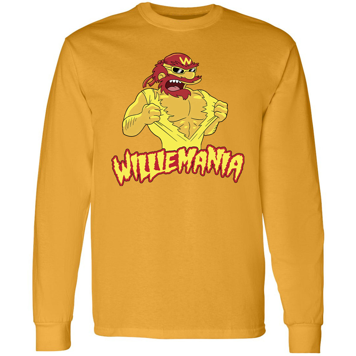 Long Sleeve T-Shirt - PMAVC7GN - Gold - 9