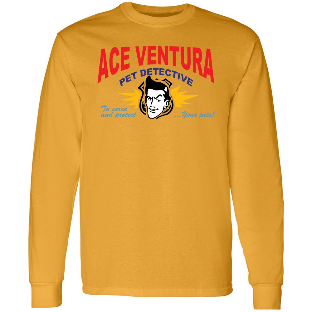 Long Sleeve T-Shirt - JKZCELQZ - Gold - 9