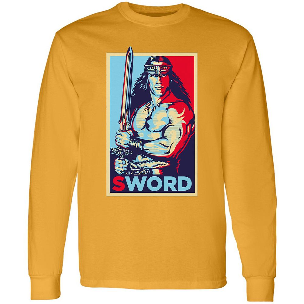 Long Sleeve T-Shirt - GNPR9SVF - Gold - 9