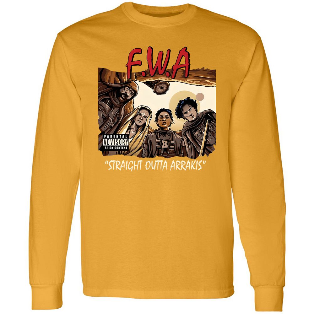 Long Sleeve T-Shirt - DBVERUEU - Gold - 9