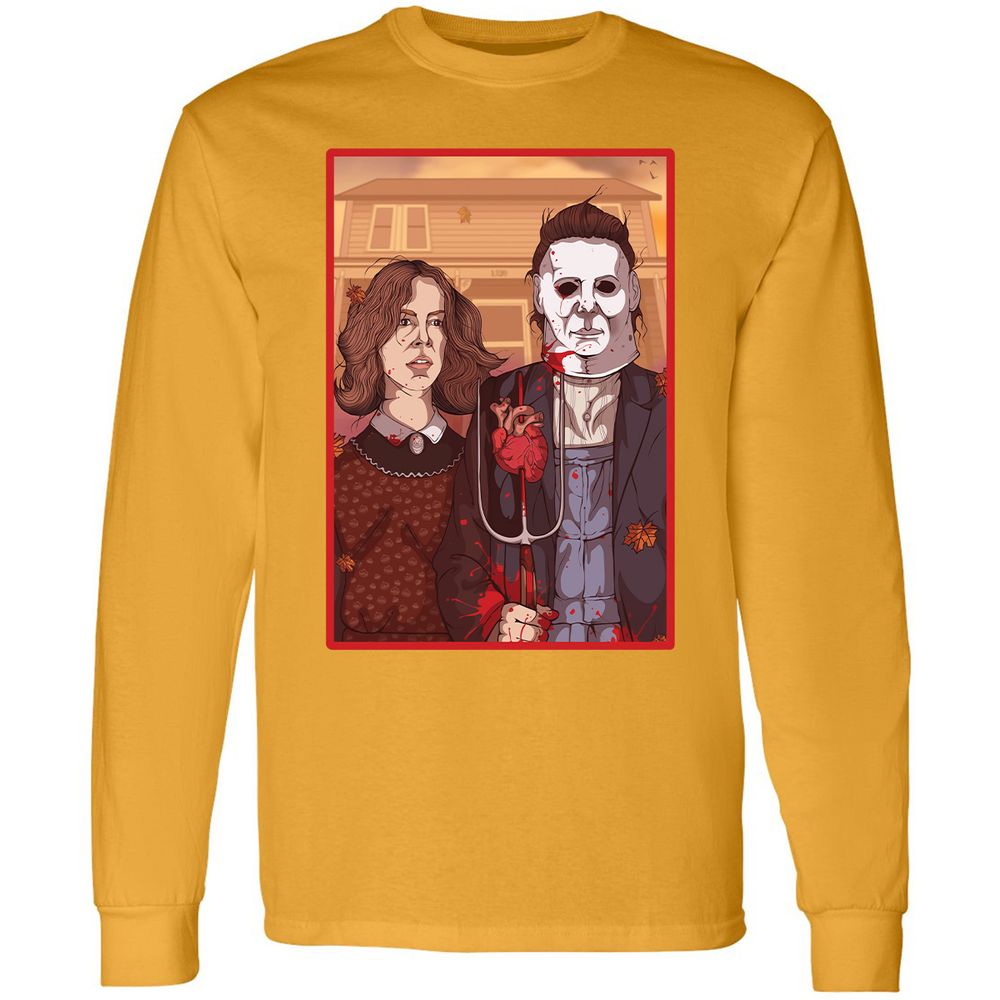 Long Sleeve T-Shirt - TRA8YC86 - Gold - 9