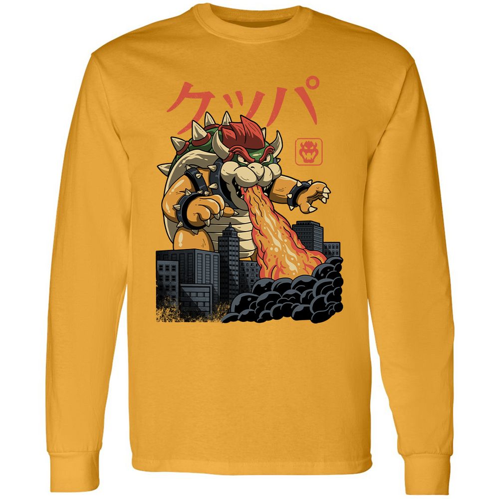 Long Sleeve T-Shirt - 99H2RZV3 - Gold - 9