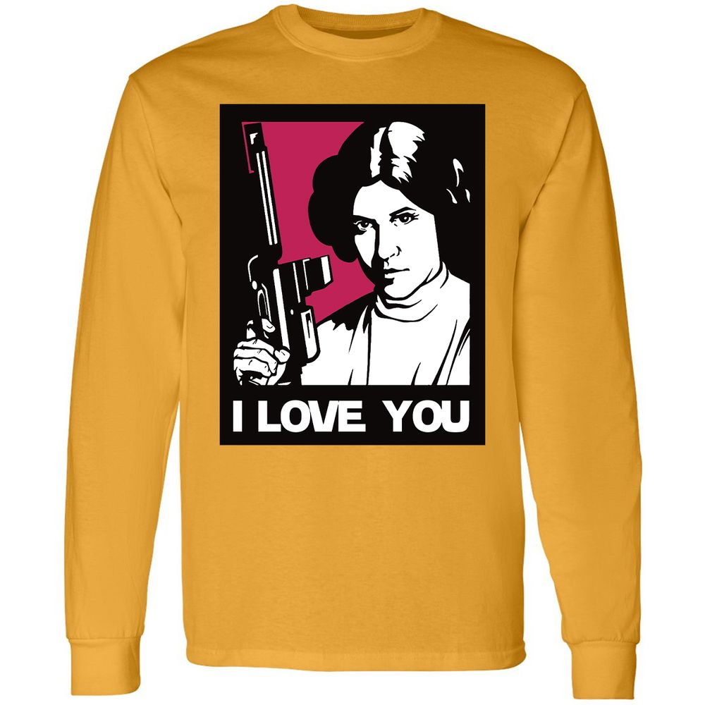 Long Sleeve T-Shirt - 1SQVLHU7 - Gold - 9