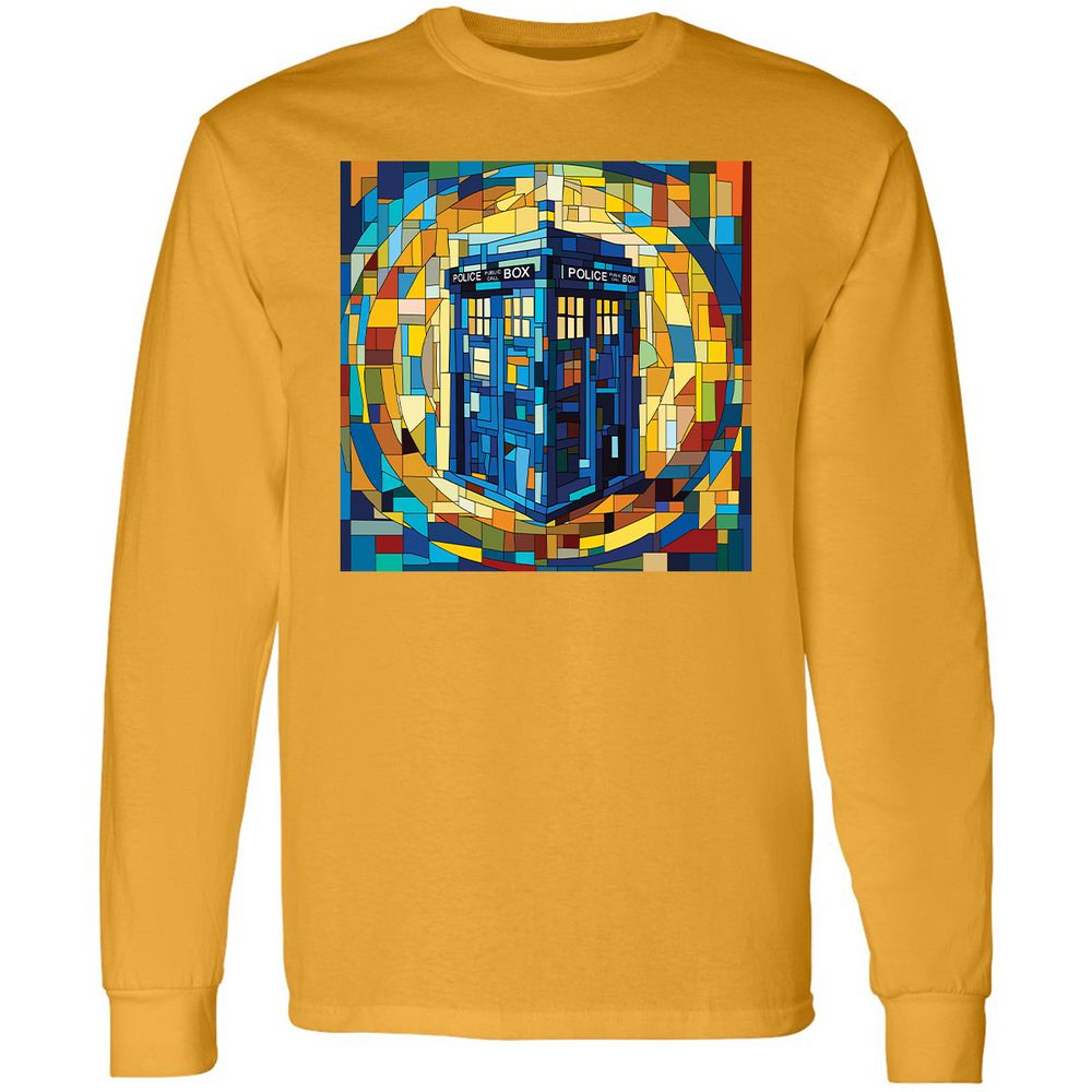 Long Sleeve T-Shirt - AVCM6SFA - Gold - 9