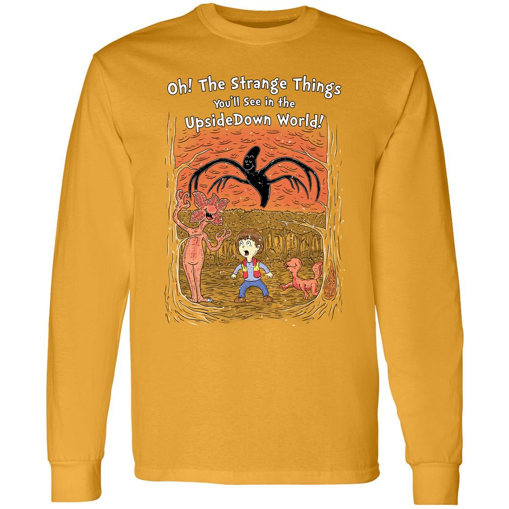 Long Sleeve T-Shirt - 12F7M7AJ - Gold - 9