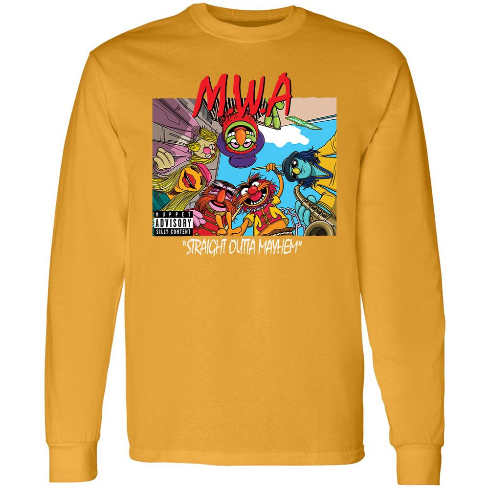Long Sleeve T-Shirt - AV4PPJCY - Gold - 9