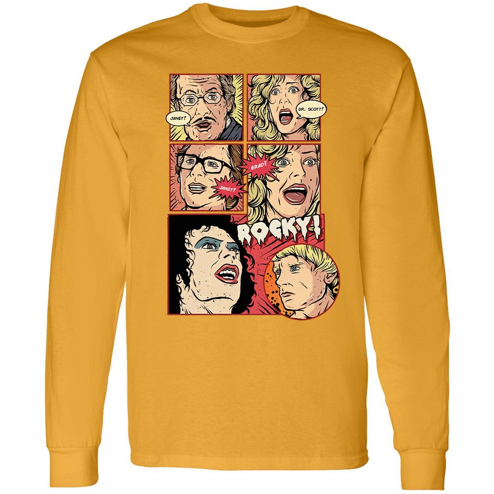 Long Sleeve T-Shirt - 3WSV7G8C - Gold - 9