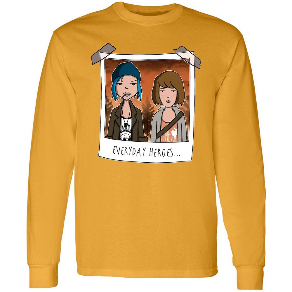 Long Sleeve T-Shirt - T2X45A9B - Gold - 9