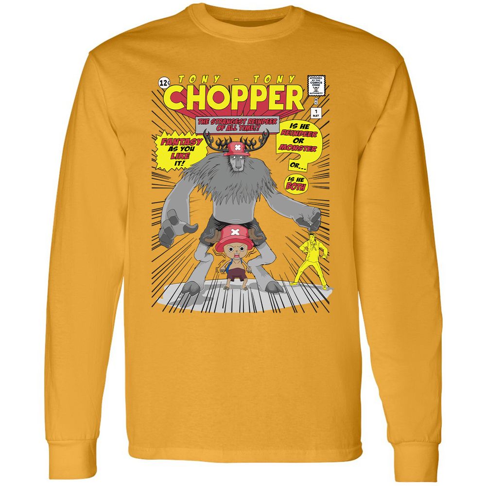 Long Sleeve T-Shirt - SJ7Z1CY7 - Gold - 9