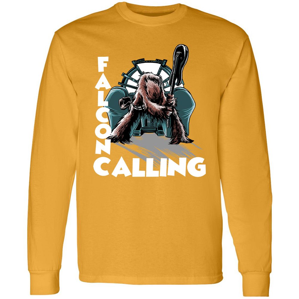 Long Sleeve T-Shirt - 7CNLY6S3 - Gold - 9