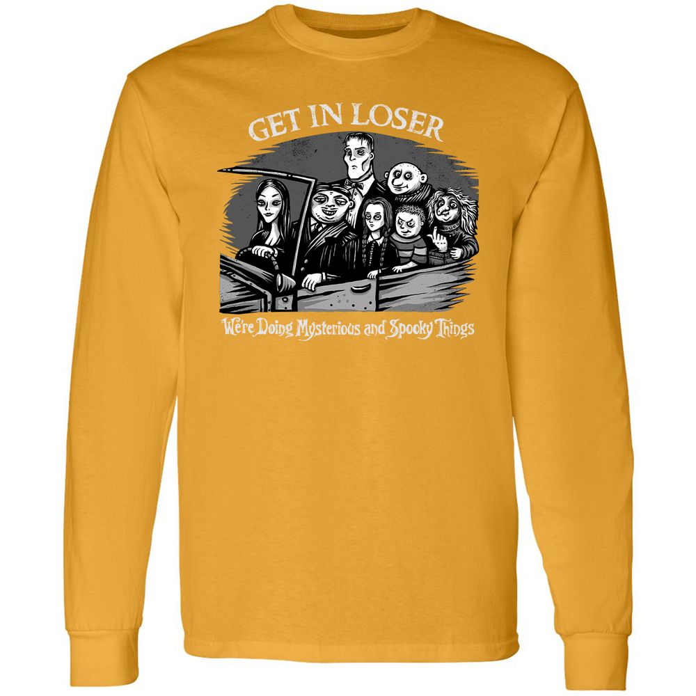 Long Sleeve T-Shirt - YGQGCMS8 - Gold - 9