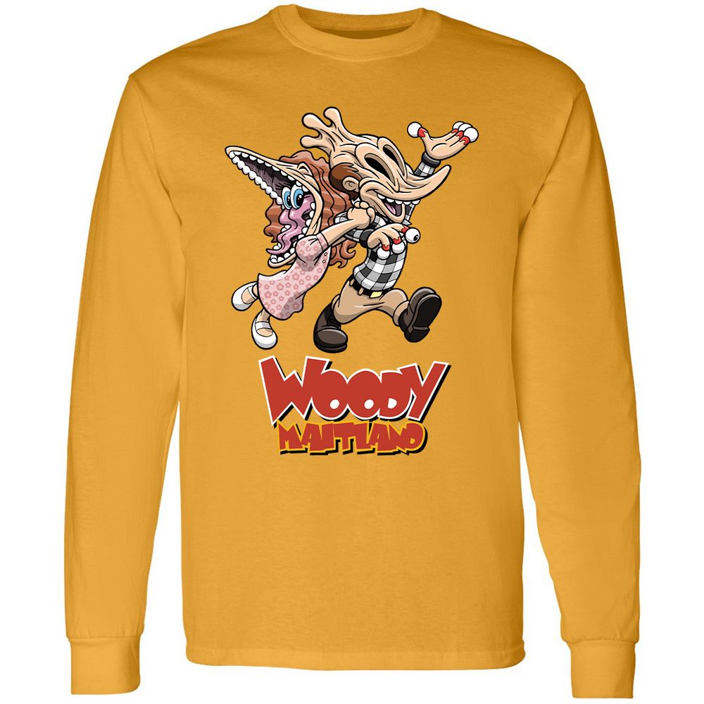 Long Sleeve T-Shirt - 3SVHN1PU - Gold - 9