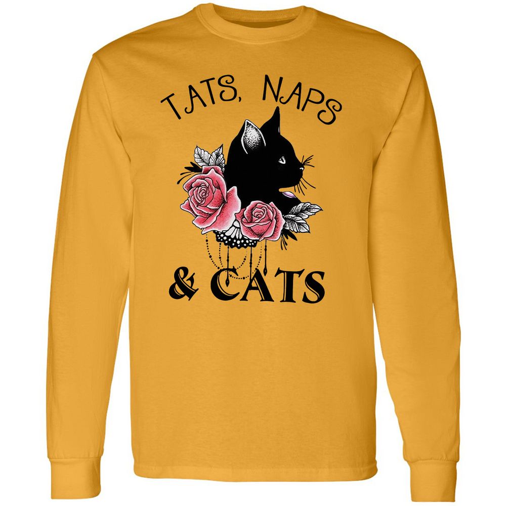 Long Sleeve T-Shirt - RG7L1MEH - Gold - 9