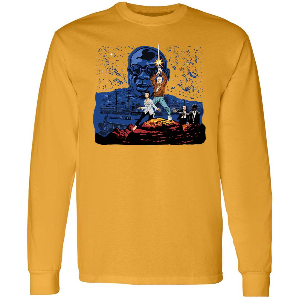 Long Sleeve T-Shirt - 59FX6DPJ - Gold - 9