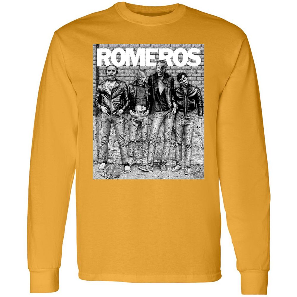 Long Sleeve T-Shirt - PRCLJ4H9 - Gold - 9