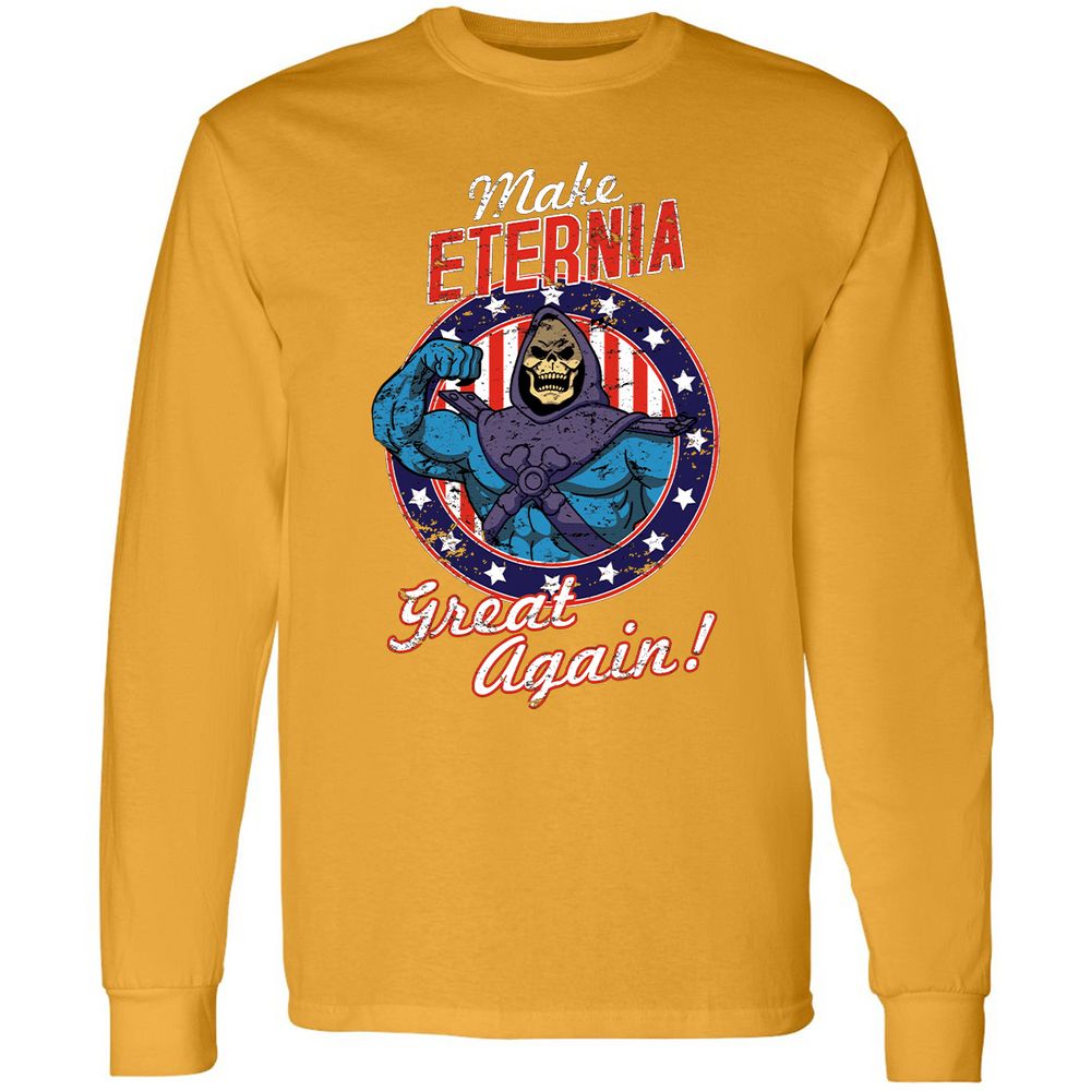 Long Sleeve T-Shirt - P4GGCA8E - Gold - 9