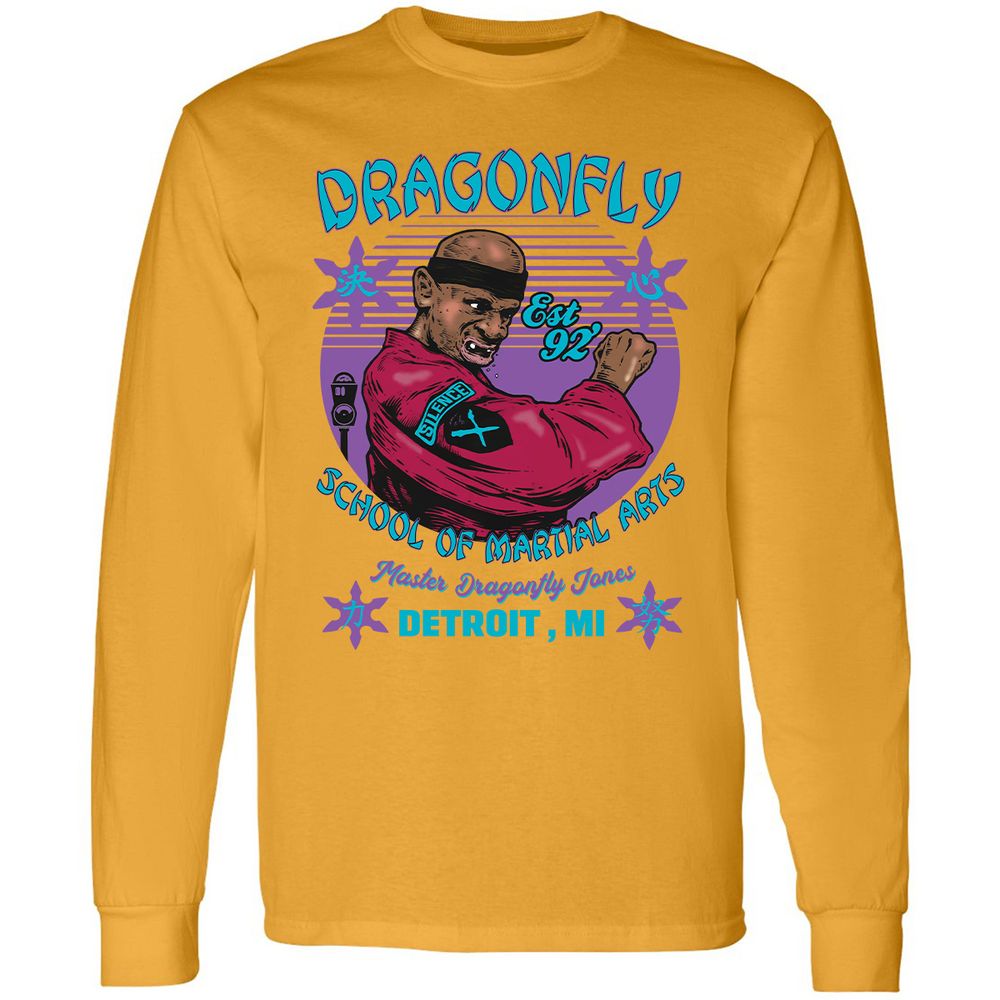 Long Sleeve T-Shirt - 216SE9XX - Gold - 9