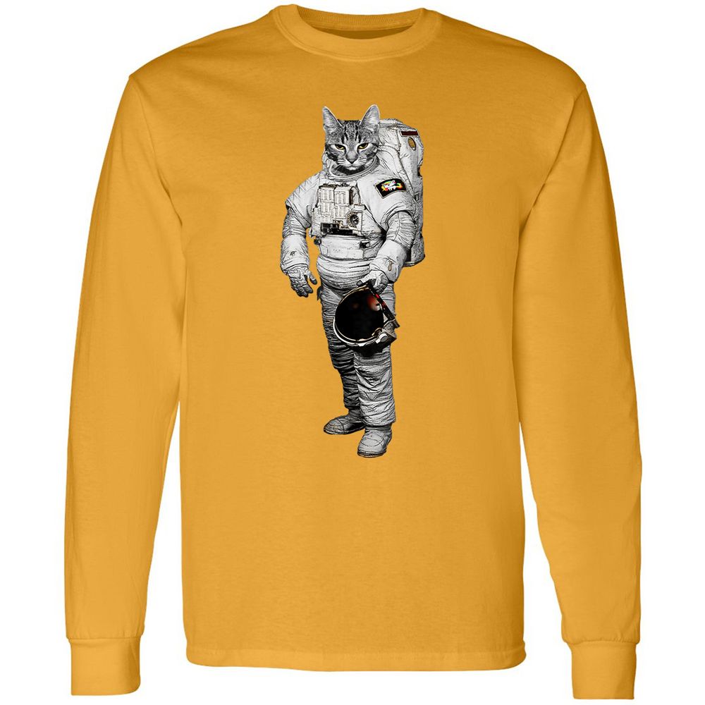 Long Sleeve T-Shirt - PRR7HJ2M - Gold - 9