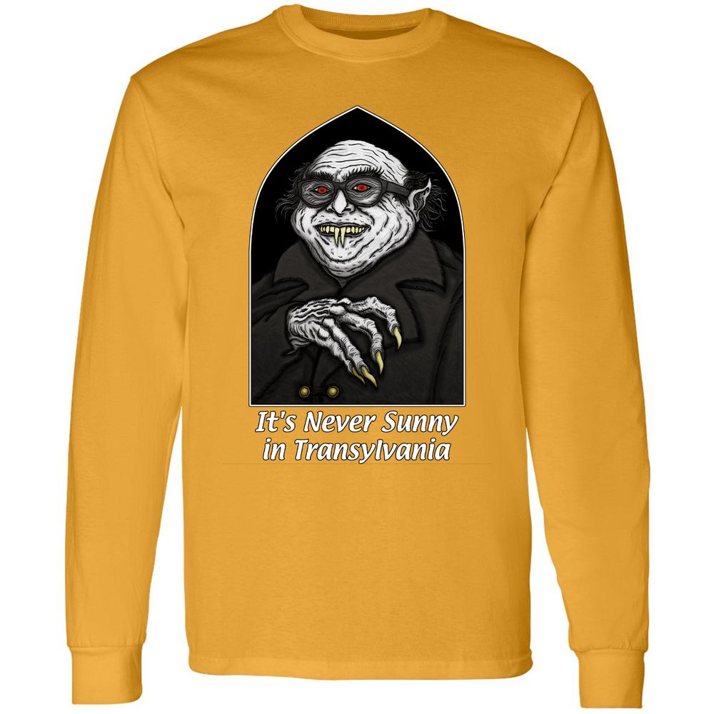 Long Sleeve T-Shirt - UBDKNZV6 - Gold - 9