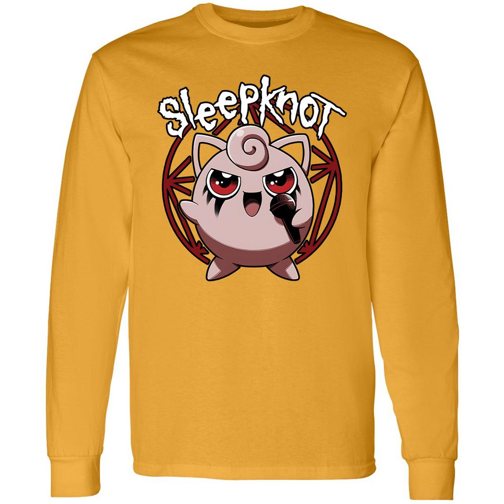 Long Sleeve T-Shirt - Y8H2LHNZ - Gold - 9