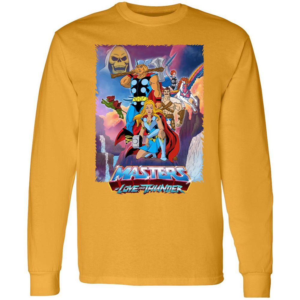 Long Sleeve T-Shirt - MLCZJL19 - Gold - 9