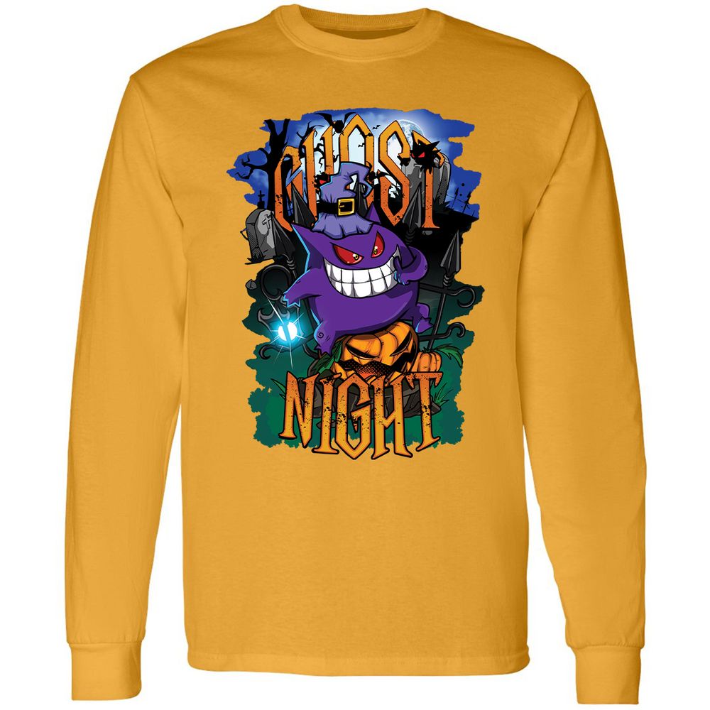 Long Sleeve T-Shirt - S2QFNXTC - Gold - 9