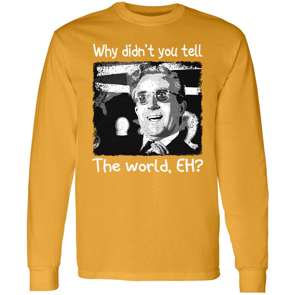 Long Sleeve T-Shirt - 9W6FSHWG - Gold - 9