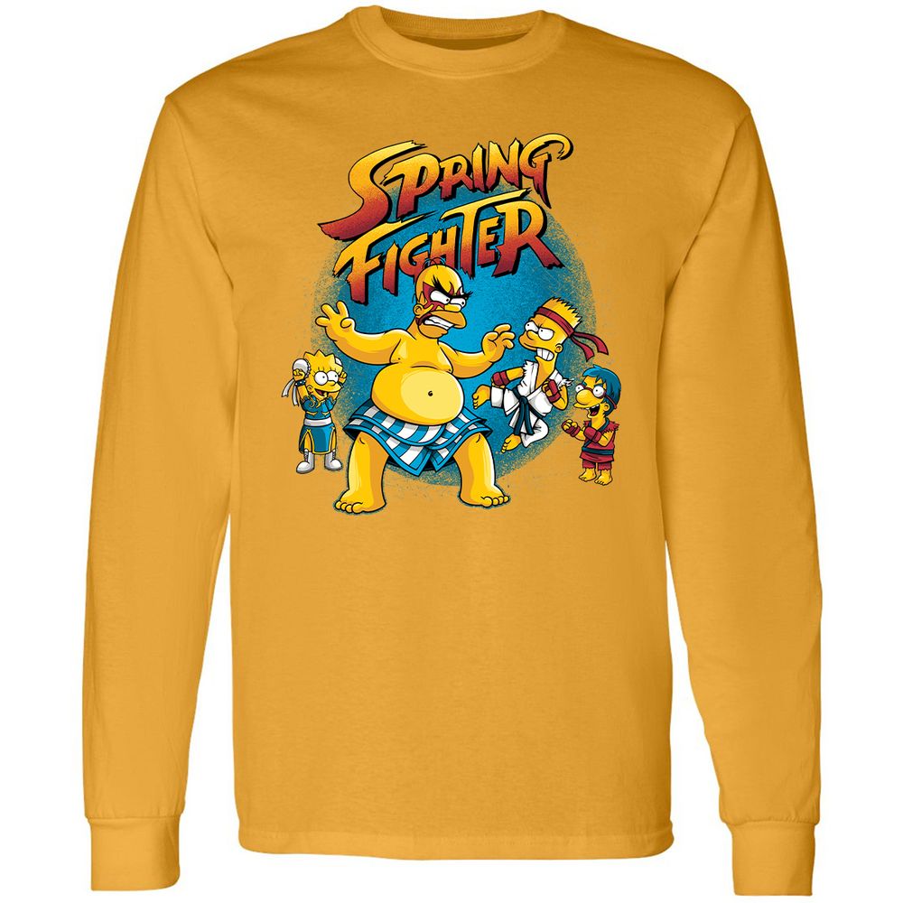 Long Sleeve T-Shirt - LXHBHMV4 - Gold - 9