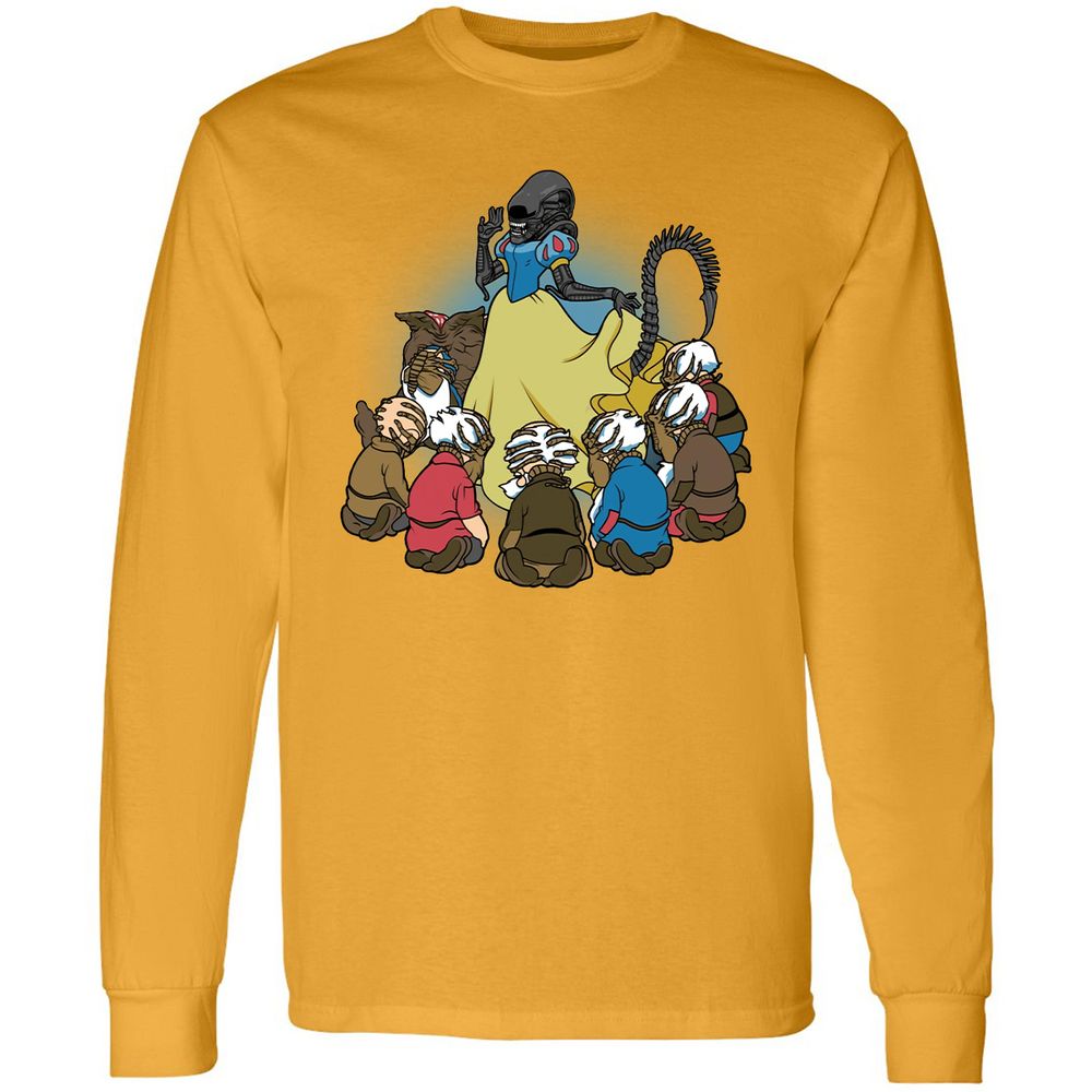 Long Sleeve T-Shirt - 4NDAY6JH - Gold - 9
