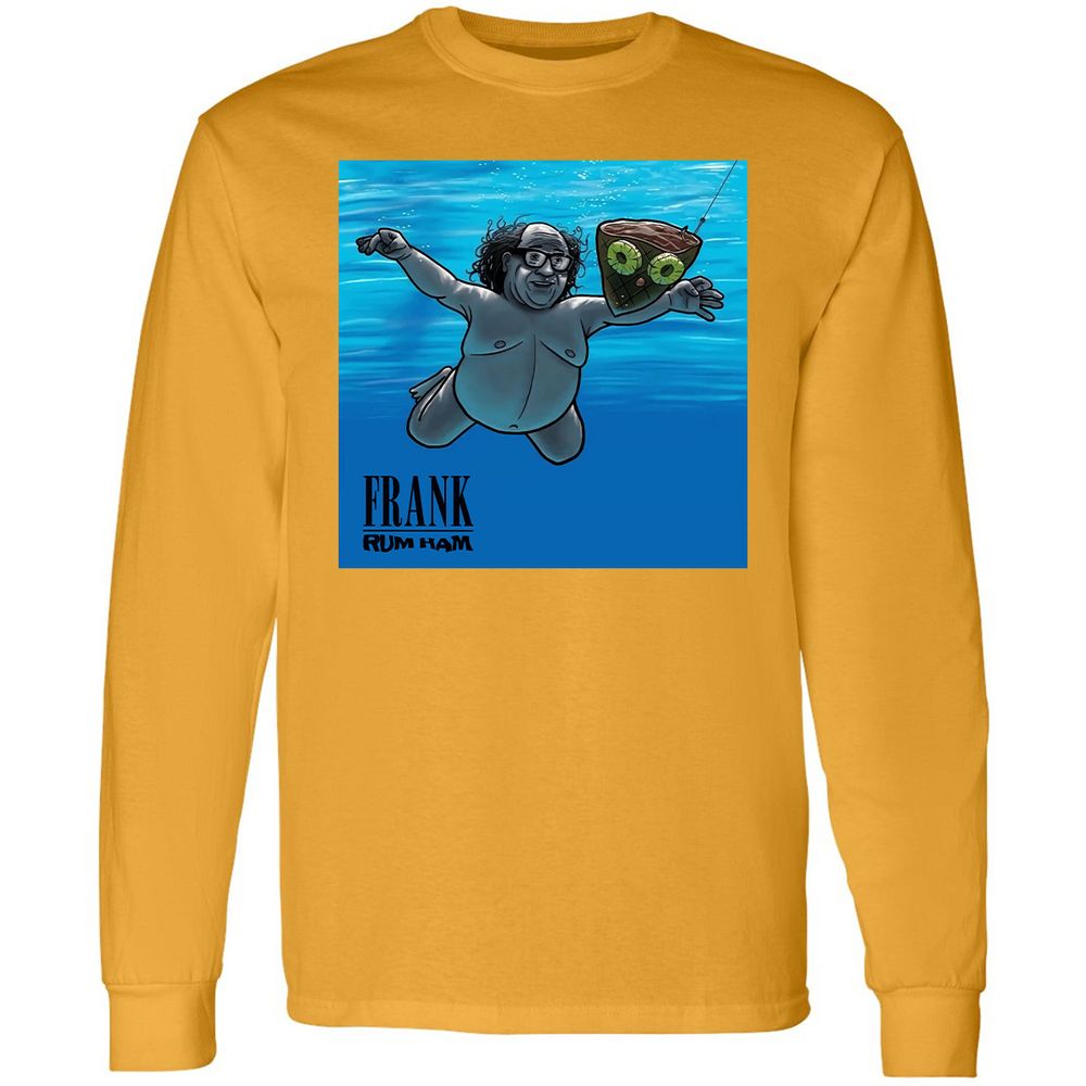 Long Sleeve T-Shirt - HRGF5JC3 - Gold - 9