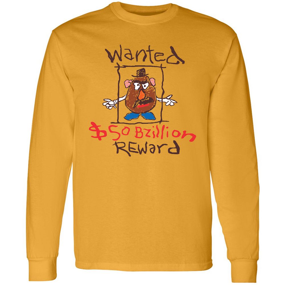Long Sleeve T-Shirt - TWFQWD2X - Gold - 9