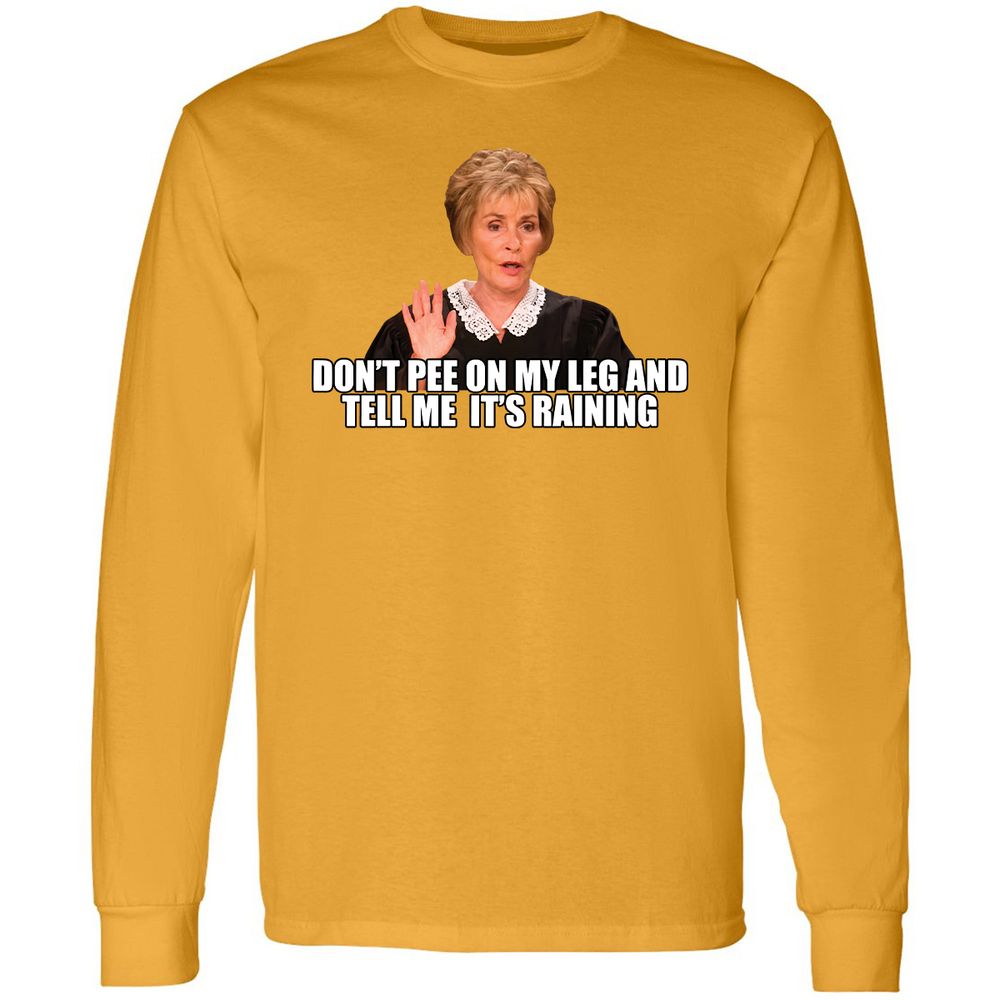 Long Sleeve T-Shirt - H1CGG4SG - Gold - 9