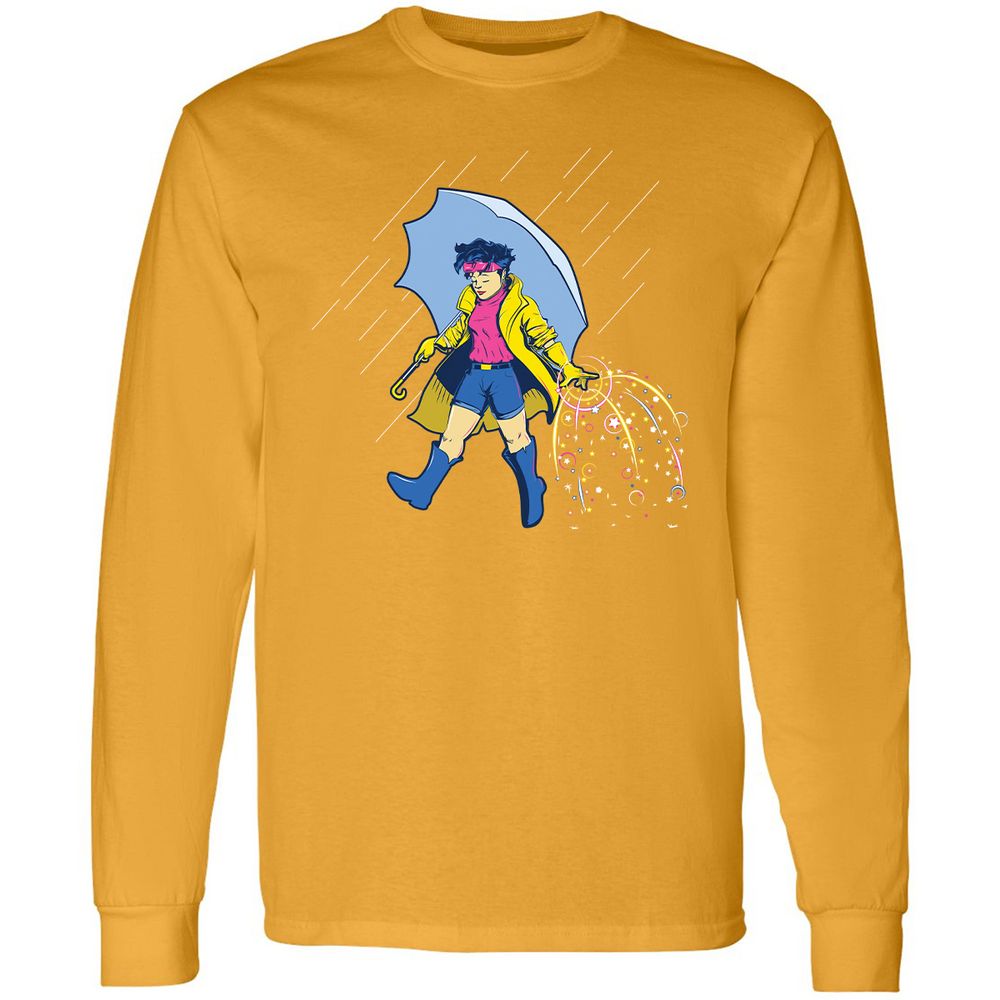 Long Sleeve T-Shirt - BDQHPEQ1 - Gold - 9