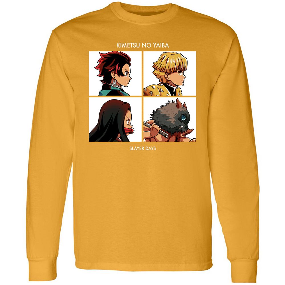 Long Sleeve T-Shirt - 5XVVG6Y4 - Gold - 9