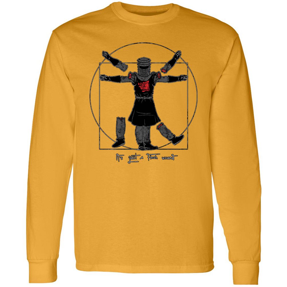 Long Sleeve T-Shirt - V41S2NX8 - Gold - 9