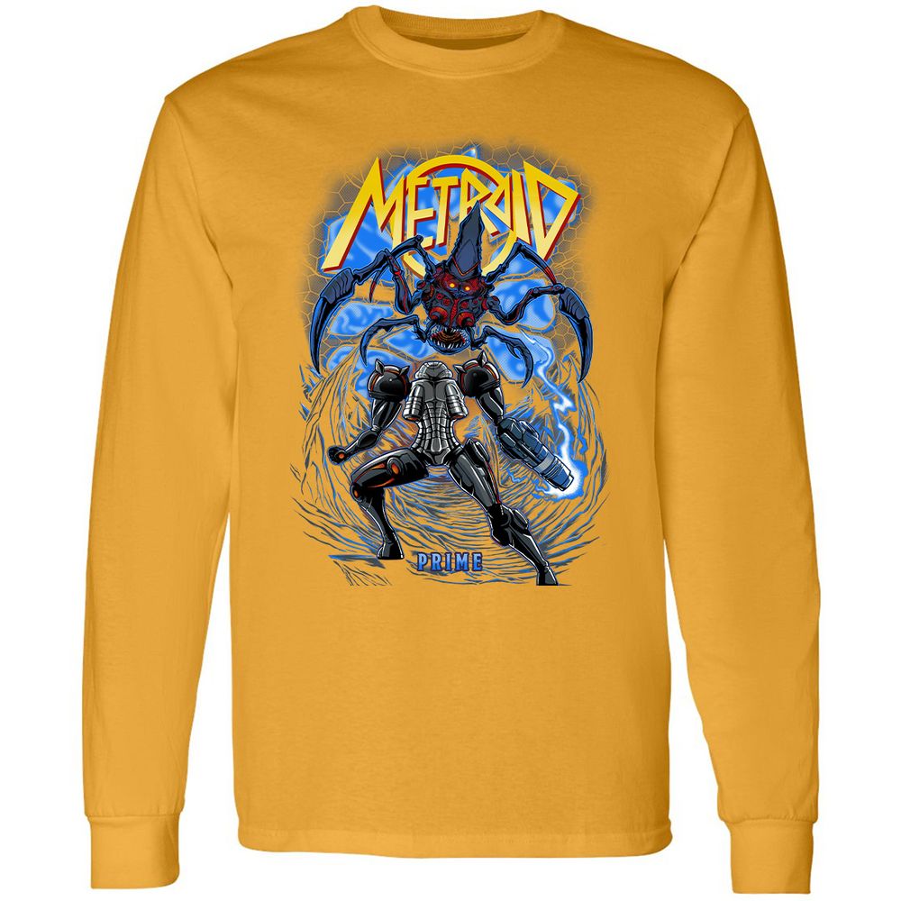 Long Sleeve T-Shirt - 9XA8TAZP - Gold - 9