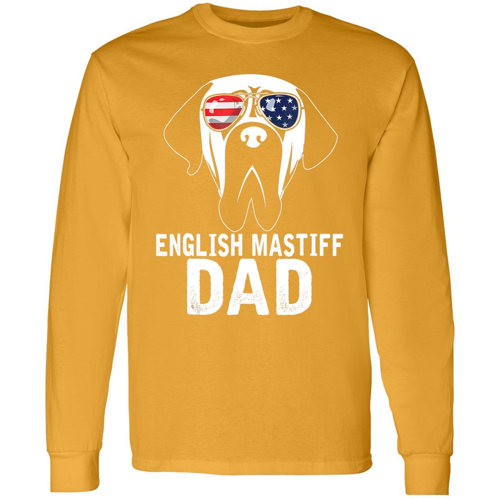 Long Sleeve T-Shirt - TQFSYUX4 - Gold - 9