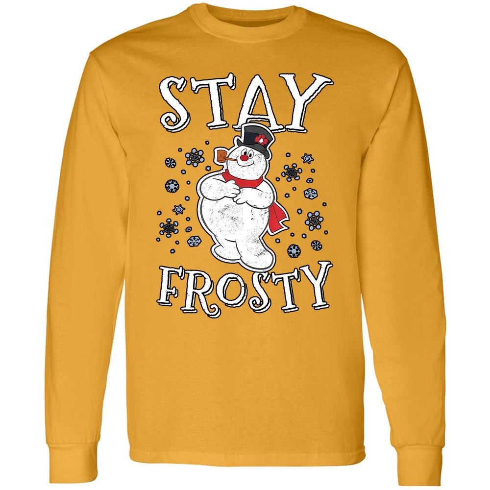 Long Sleeve T-Shirt - D81LC9U4 - Gold - 9