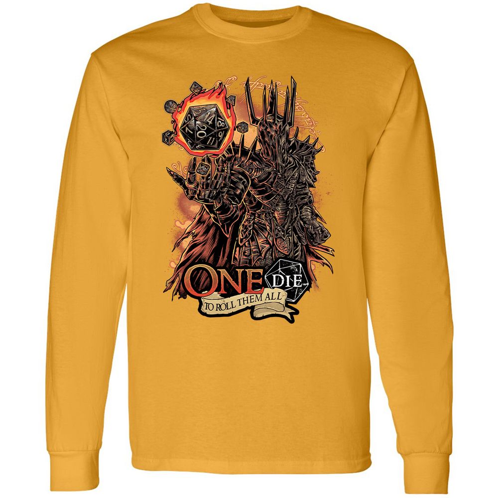 Long Sleeve T-Shirt - REQHNZBH - Gold - 9