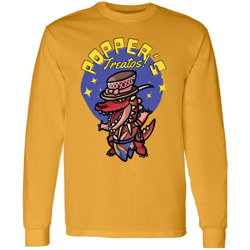 Long Sleeve T-Shirt - 1XBV6BM4 - Gold - 9