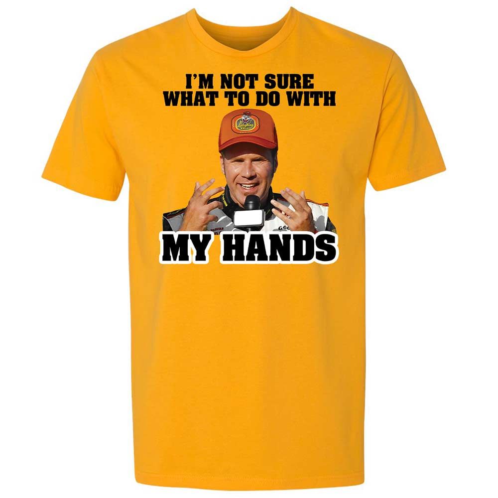 I'm Not Sure What To Do With My Hands - Gold - 9
