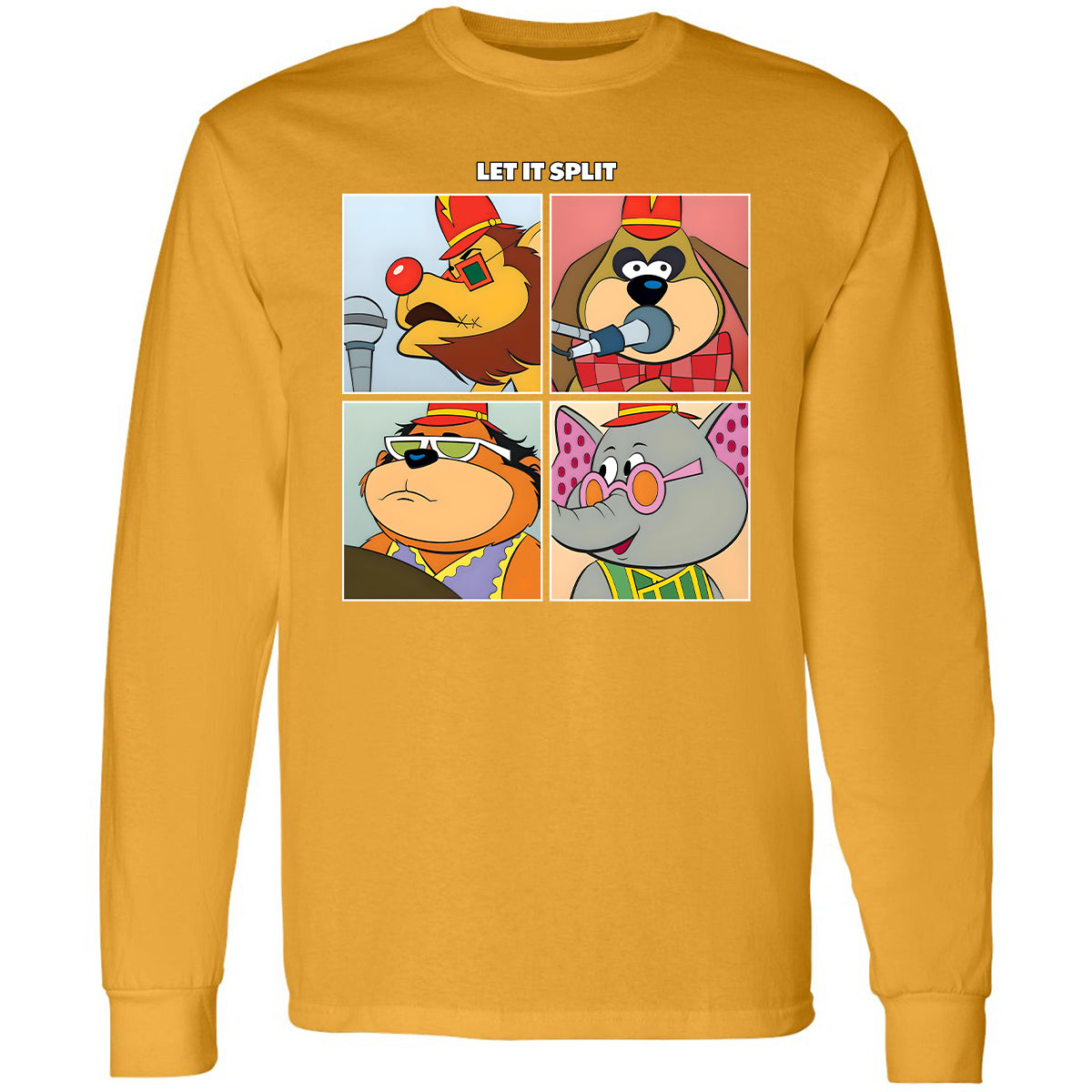 Long Sleeve T-Shirt - LS3N25CS - Gold - 9