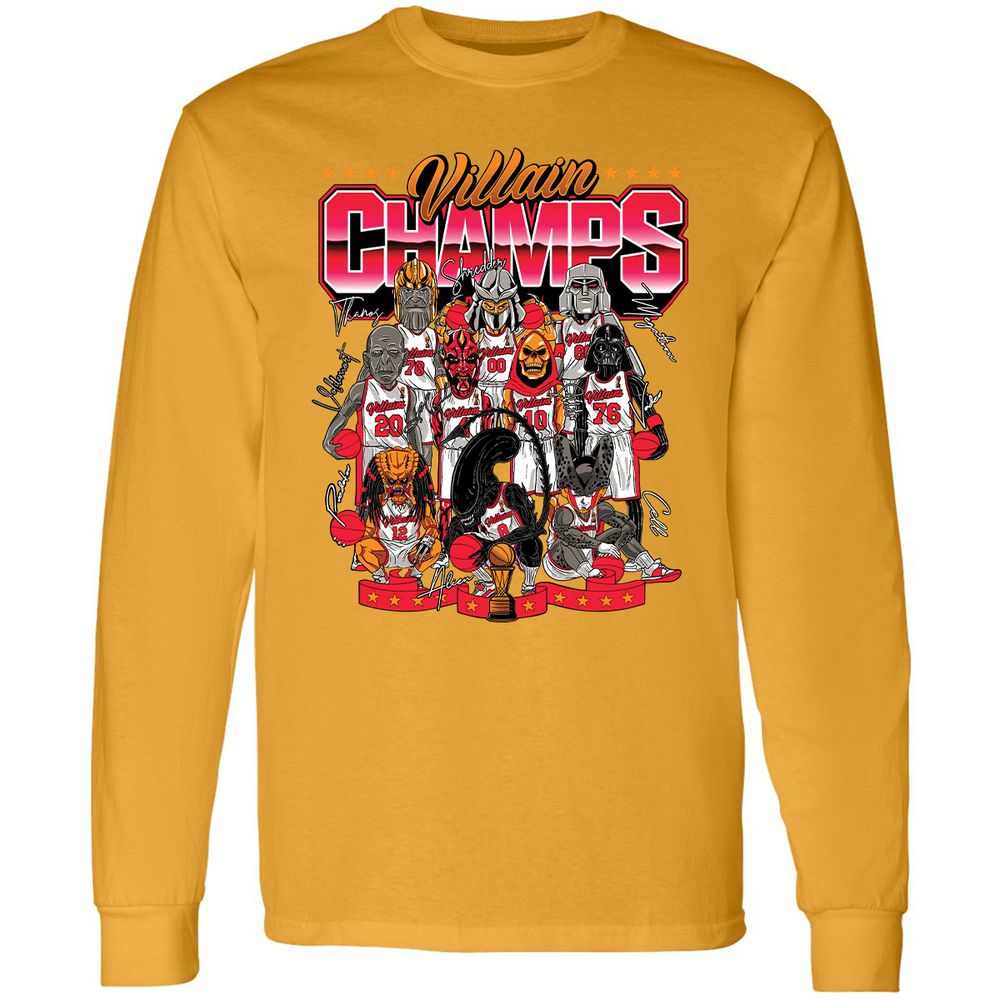 Long Sleeve T-Shirt - T6YF35N3 - Gold - 9